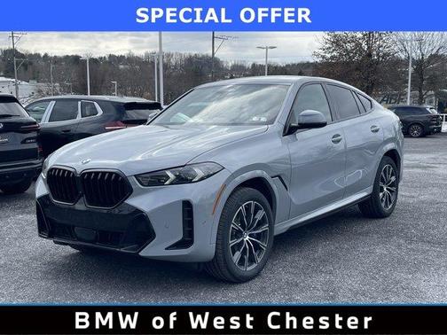 Gray Metallic 2026 BMW X6 xDrive40i