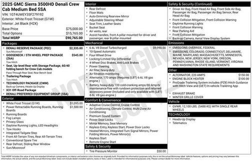 2025 GMC Sierra 3500 Denali