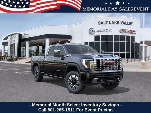 Onyx Black 2026 GMC Sierra 3500 Denali