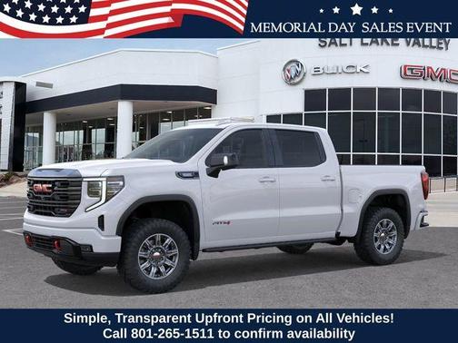 Summit White 2026 GMC Sierra 1500 AT4