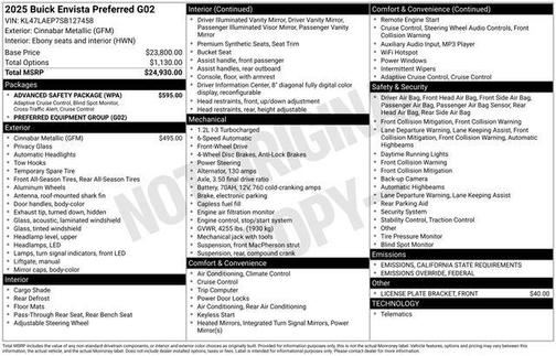 2025 Buick Envista Preferred