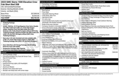 2023 GMC Sierra 1500 Elevation