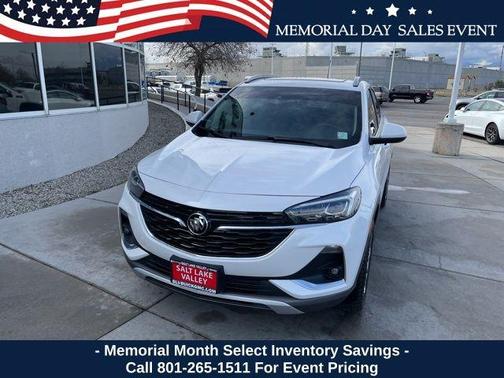 White Frost Tri-Coat 2022 Buick Encore GX Essence
