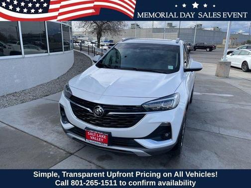 White Frost Tri-Coat 2022 Buick Encore GX Essence