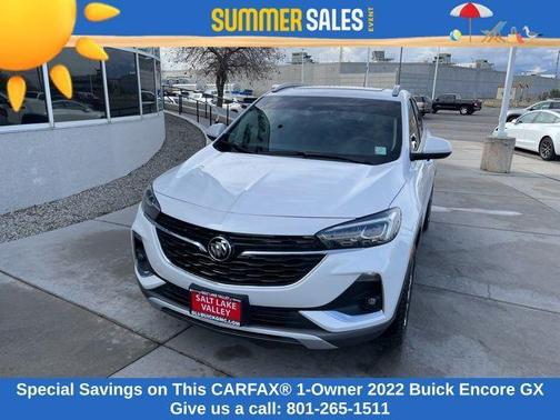 White Frost Tri-Coat 2022 Buick Encore GX Essence
