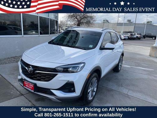 White Frost Tri-Coat 2022 Buick Encore GX Essence