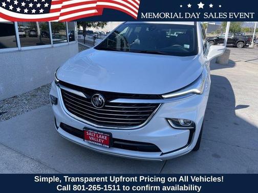 White Frost Tri-Coat 2023 Buick Enclave Premium
