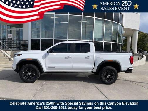 Summit White 2023 GMC Canyon Elevation