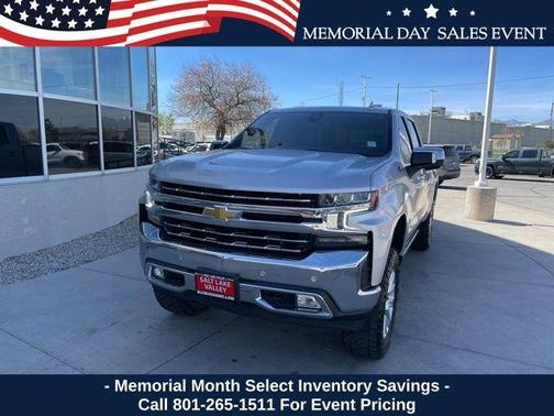 Silver Ice Metallic 2021 Chevrolet Silverado 1500 LTZ