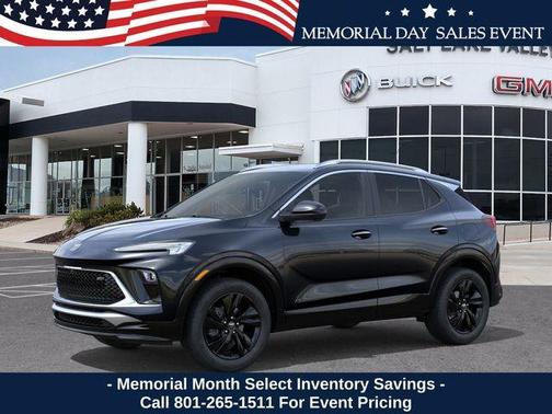 Ebony Twilight Metallic 2026 Buick Encore GX Sport Touring