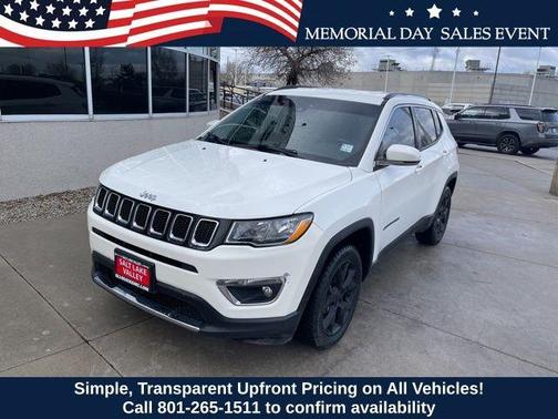 White Clearcoat 2021 Jeep Compass Limited