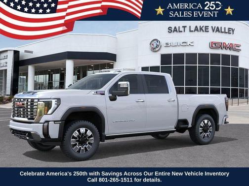 Glacier White 2026 GMC Sierra 3500 Denali