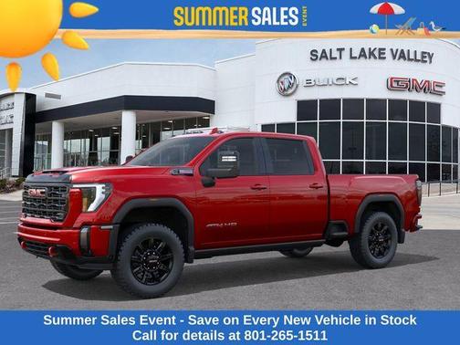 Volcanic Red 2026 GMC Sierra 3500 AT4