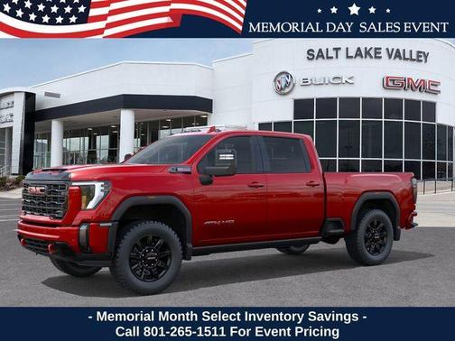 Volcanic Red 2026 GMC Sierra 3500 AT4
