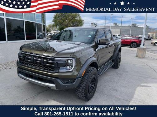 Green Metallic 2025 Ford Ranger Raptor