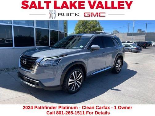 Boulder Gray Pe 2024 Nissan Pathfinder Platinum
