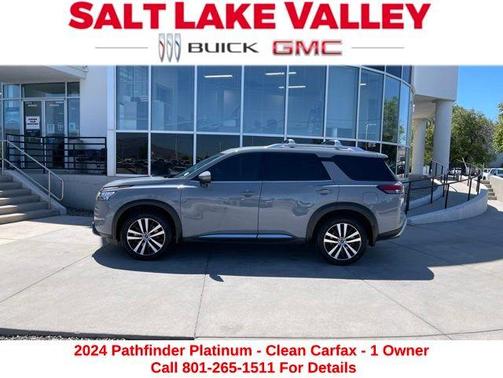 Boulder Gray Pe 2024 Nissan Pathfinder Platinum