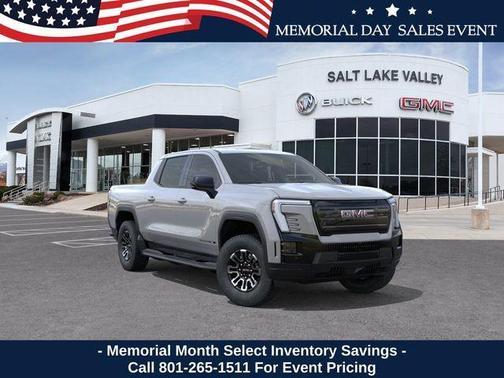 Gray 2026 GMC Sierra EV Elevation