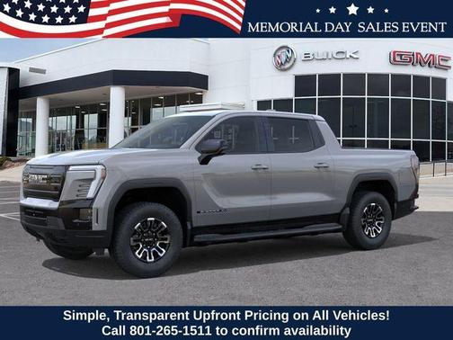 Gray 2026 GMC Sierra EV Elevation
