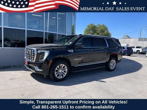 Onyx Black 2025 GMC Yukon XL Denali