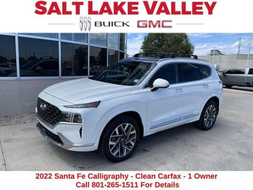 Quartz White 2022 Hyundai SANTA FE Calligraphy