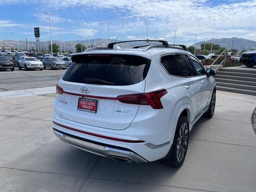 Quartz White 2022 Hyundai SANTA FE Calligraphy