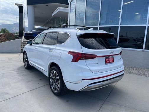 Quartz White 2022 Hyundai SANTA FE Calligraphy