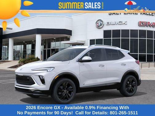 Summit White 2026 Buick Encore GX Sport Touring