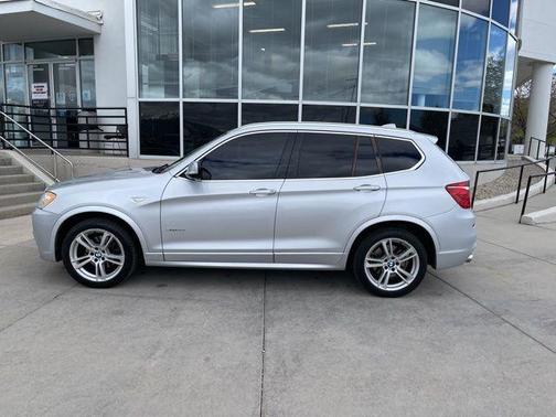 Titanium Silver Metallic 2014 BMW X3 xDrive35i