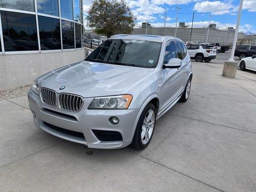 Titanium Silver Metallic 2014 BMW X3 xDrive35i