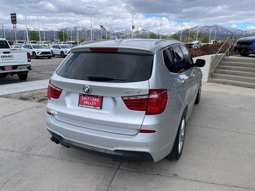 Titanium Silver Metallic 2014 BMW X3 xDrive35i
