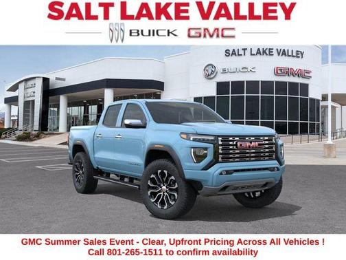 Glacier Metallic 2026 GMC Canyon Denali