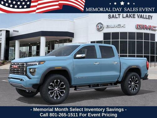 Glacier Metallic 2026 GMC Canyon Denali