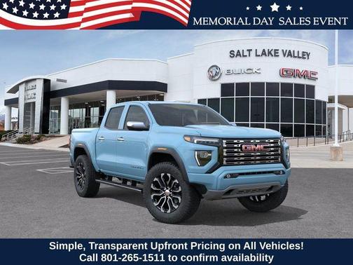 Glacier Metallic 2026 GMC Canyon Denali