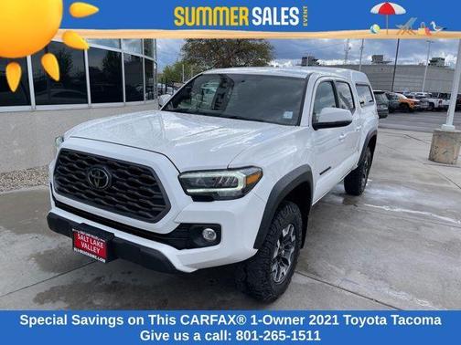 Super White 2021 Toyota Tacoma TRD Off Road