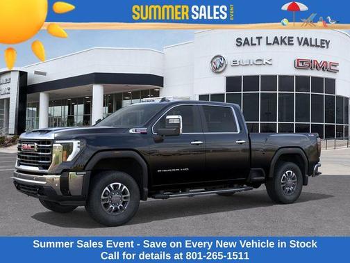 Onyx Black 2026 GMC Sierra 3500 SLT