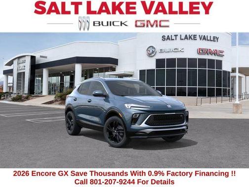 Ocean Blue Metallic 2026 Buick Encore GX Sport Touring