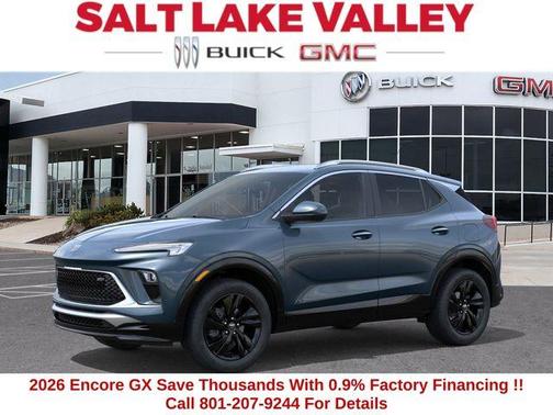 Ocean Blue Metallic 2026 Buick Encore GX Sport Touring
