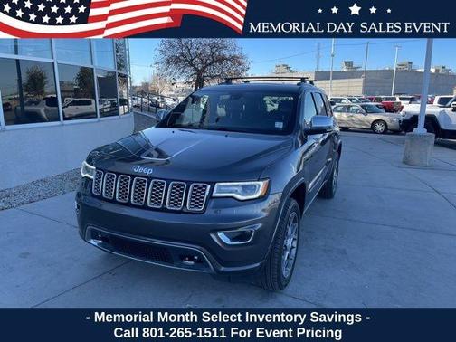 Granite Crystal Clearcoat Metallic 2020 Jeep Grand Cherokee Overland