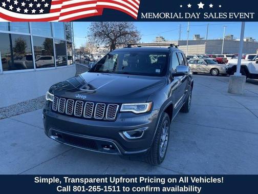 Granite Crystal Clearcoat Metallic 2020 Jeep Grand Cherokee Overland