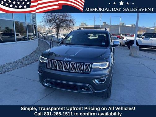 Granite Crystal Clearcoat Metallic 2020 Jeep Grand Cherokee Overland