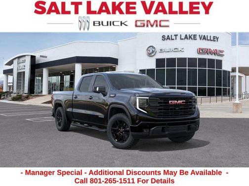 Onyx Black 2026 GMC Sierra 1500 Elevation