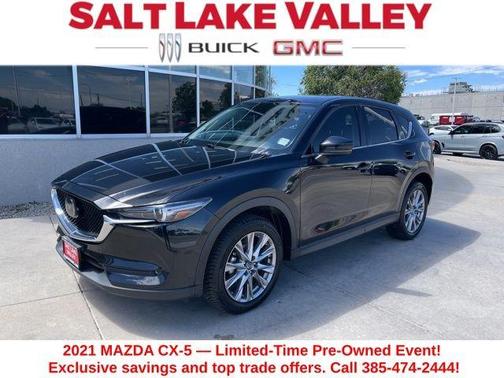 Jet Black Mica 2021 Mazda CX-5 Grand Touring