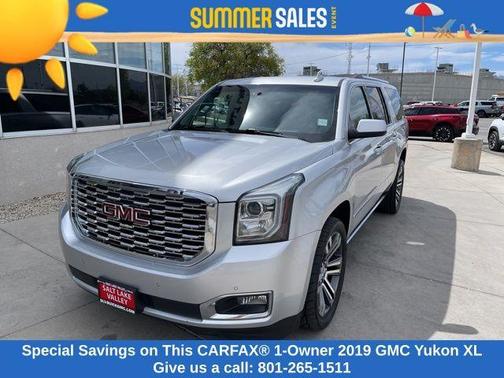 Quicksilver Metallic 2019 GMC Yukon XL Denali