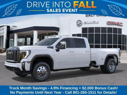 Glacier White 2026 GMC Sierra 3500 Denali Ultimate