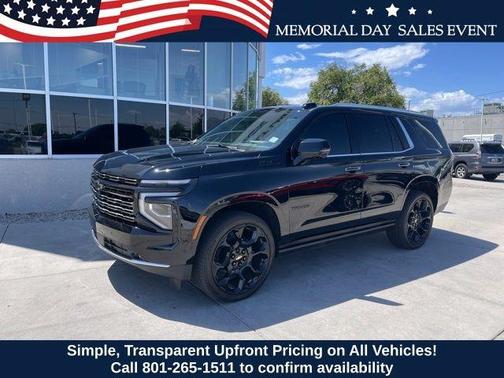 Black 2025 Chevrolet Tahoe High Country