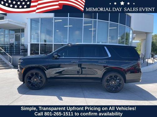 Black 2025 Chevrolet Tahoe High Country
