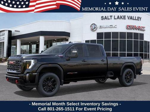 Onyx Black 2026 GMC Sierra 3500 AT4