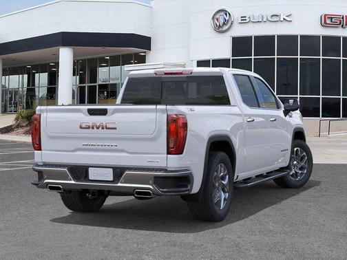 Glacier White 2026 GMC Sierra 1500 SLT