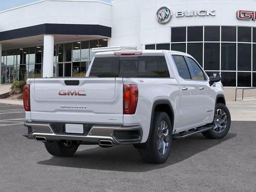 Glacier White 2026 GMC Sierra 1500 SLT
